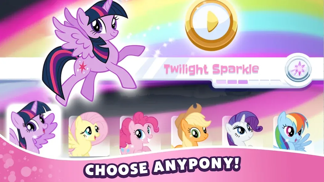 My Little Pony Rainbow Runners — скриншот 1 My Little Pony Rainbow Runners — скриншот 1
