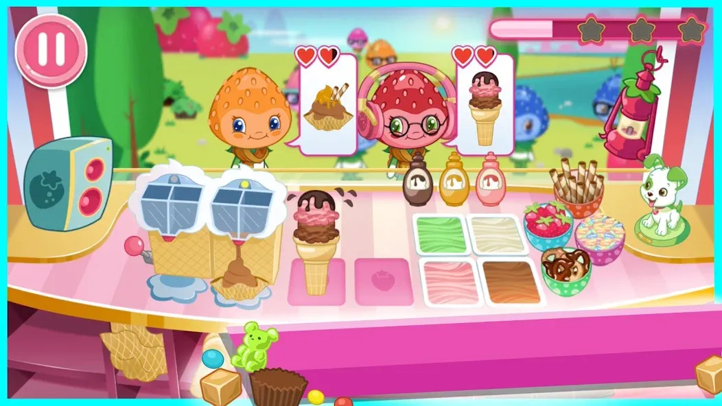 Strawberry Shortcake Ice Cream — скриншот 5