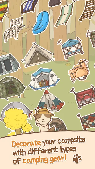 Animal Camping: Idle Camp — скриншот 2