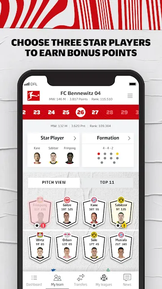 Bundesliga Fantasy Manager — скриншот 3