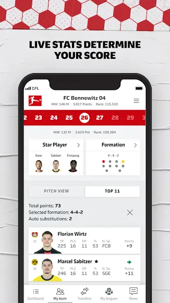 Bundesliga Fantasy Manager — скриншот 4