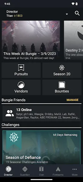 Destiny 2 Companion — скриншот 2 Destiny 2 Companion — скриншот 2