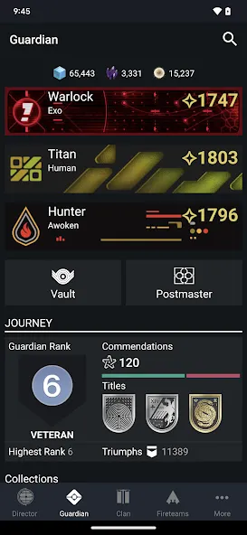 Destiny 2 Companion — скриншот 4 Destiny 2 Companion — скриншот 4
