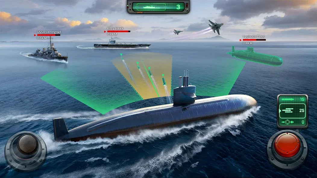 Sea War: Raid — скриншот 2