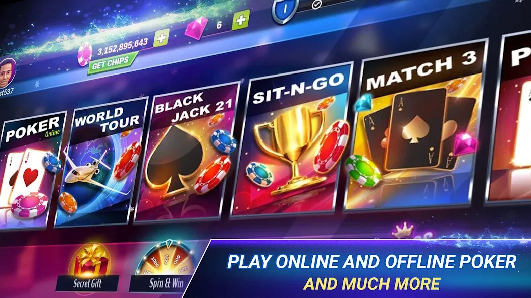 Poker Zmist - Offline & Online — скриншот 2