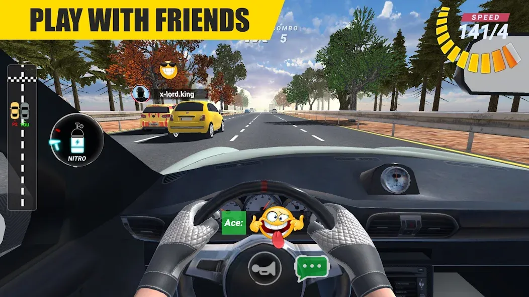 Racing Online:Car Driving Game — скриншот 2