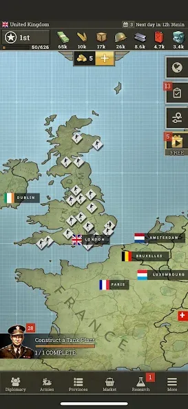 Call of War: Frontlines — скриншот 1
