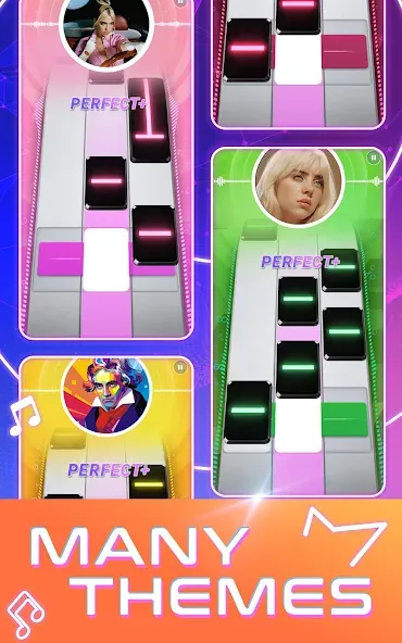 Beat Tiles: Music Game — скриншот 1