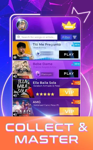 Beat Tiles: Music Game — скриншот 3
