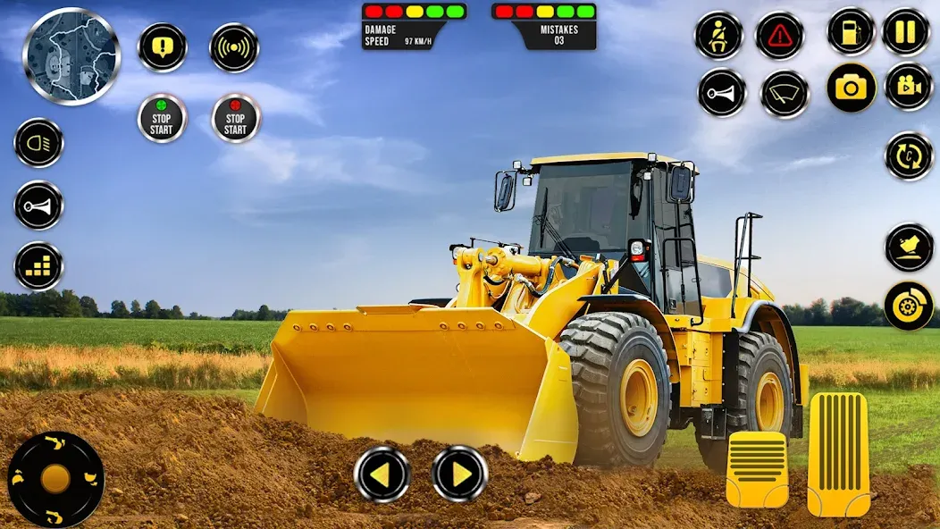 Construction Machine Real JCB — скриншот 2
