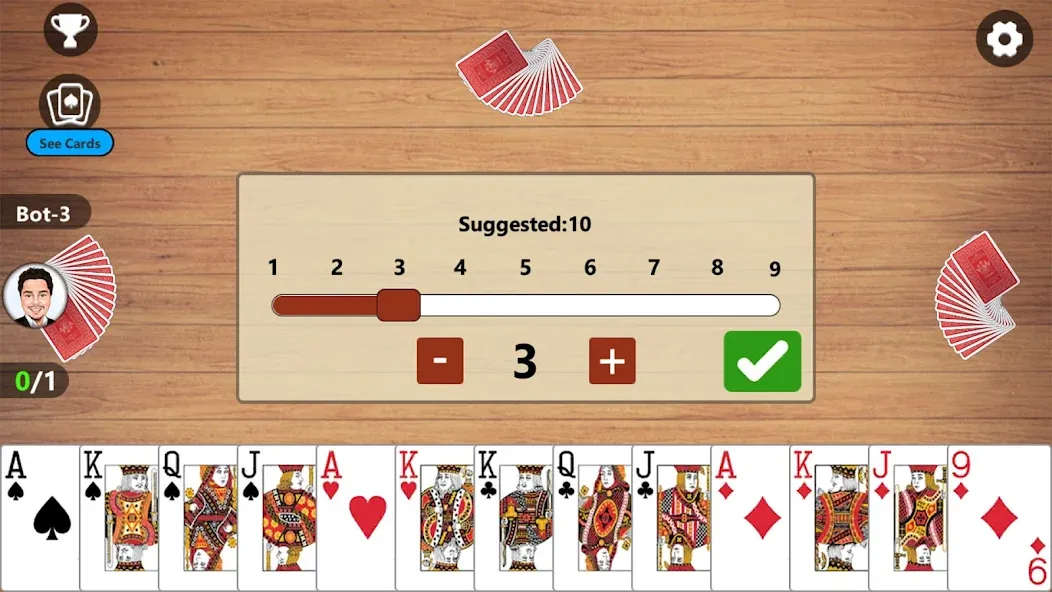 Callbreak Master 3 - Card Game — скриншот 5