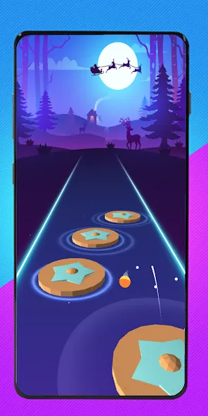 Cartoon cat - Hop tiles rush — скриншот 2