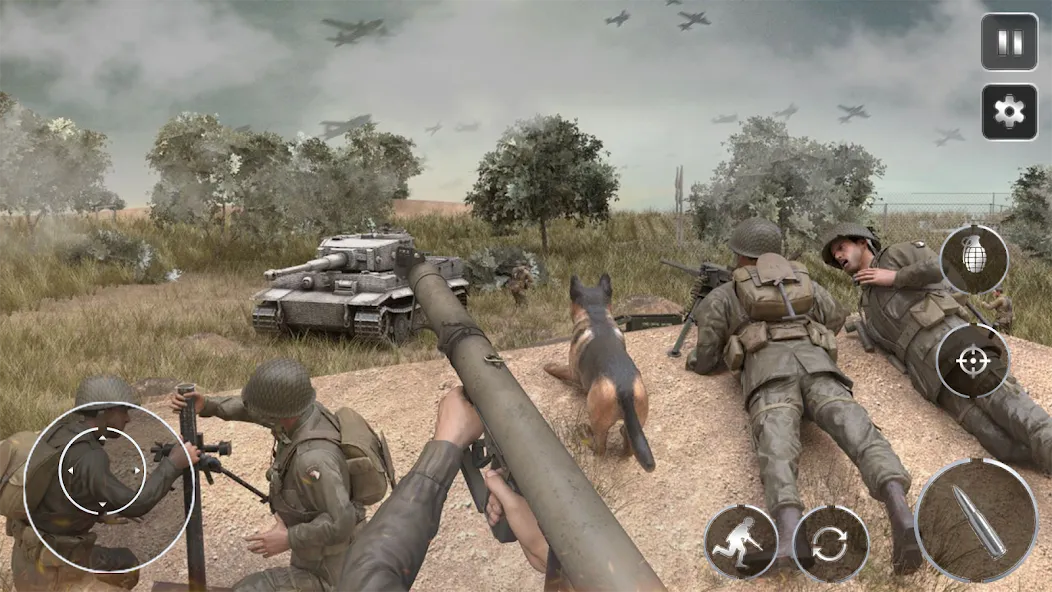 Call Of Courage : WW2 Shooting — скриншот 3