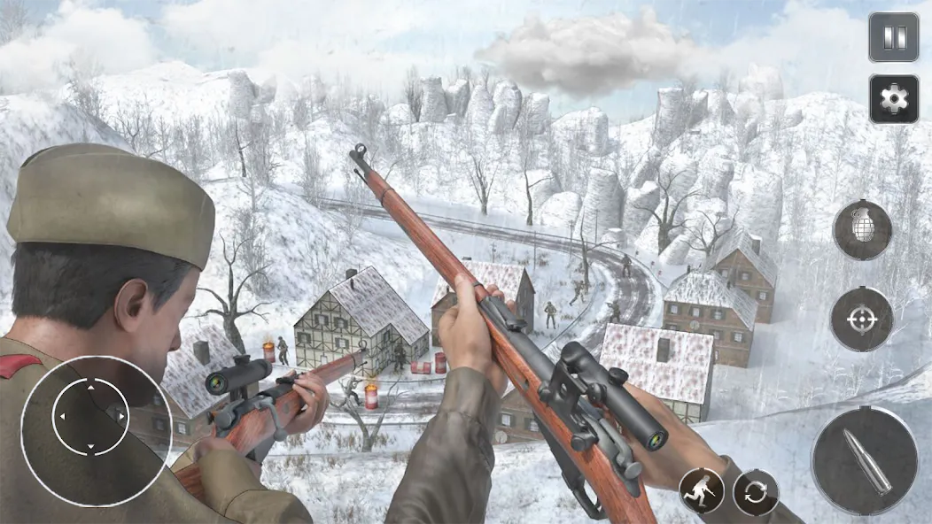 Call Of Courage : WW2 Shooting — скриншот 4