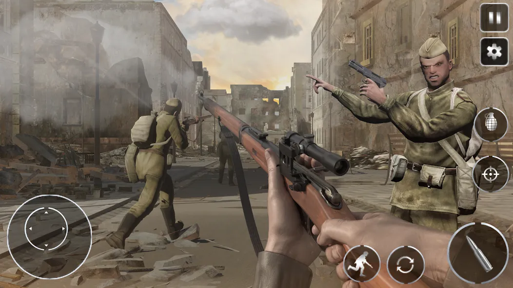 Call Of Courage : WW2 Shooting — скриншот 5
