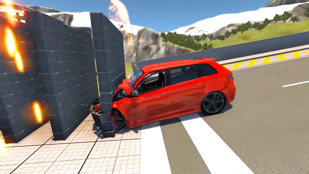 Beam Drive Road Crash 3D Games — скриншот 3 Beam Drive Road Crash 3D Games — скриншот 3