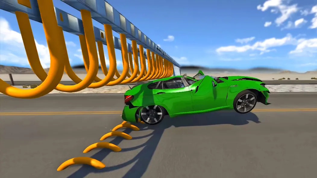Beam Drive Road Crash 3D Games — скриншот 4 Beam Drive Road Crash 3D Games — скриншот 4