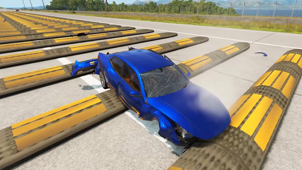 Beam Drive Road Crash 3D Games — скриншот 5