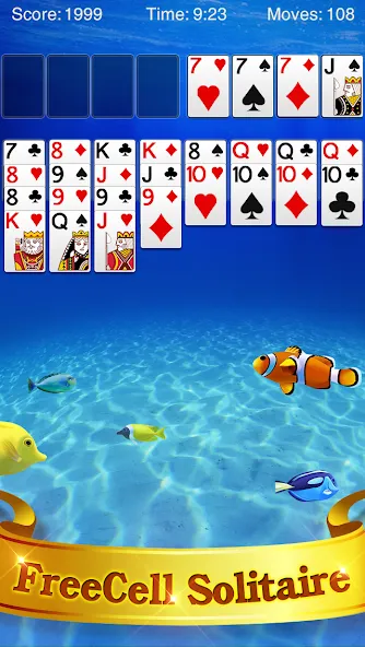 FreeCell Solitaire — скриншот 1