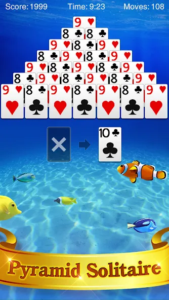 Pyramid Solitaire — скриншот 1