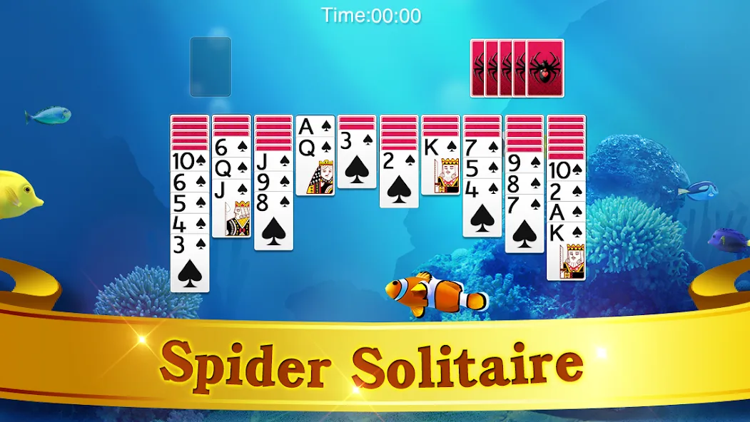 Spider Solitaire — скриншот 5