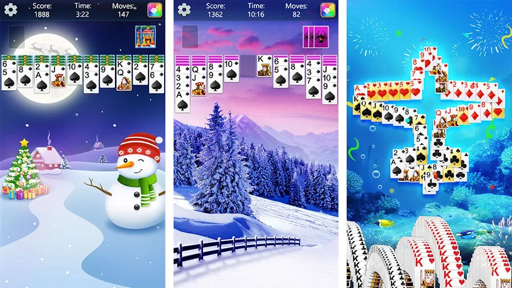 Spider Solitaire Fun — скриншот 2