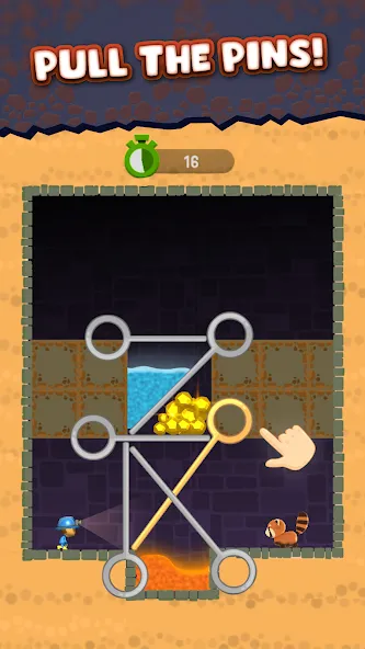 Mine Rescue: Gold Mining Games — скриншот 2