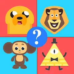 Взлом Cartoon Quiz — Много денег