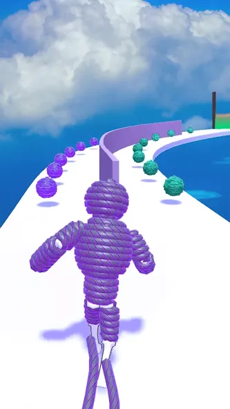 Rope-Man Run — скриншот 4