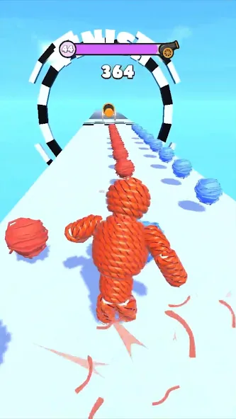 Rope-Man Run — скриншот 5