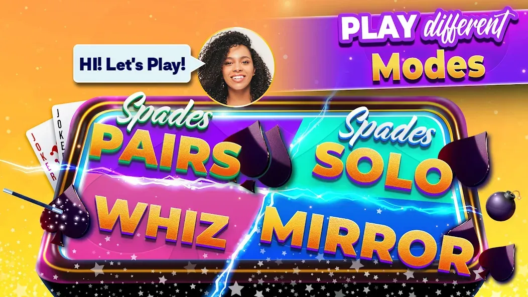 VIP Spades - Online Card Game — скриншот 1 VIP Spades - Online Card Game — скриншот 1