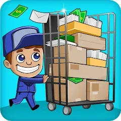 Скачать Idle Mail Tycoon — MOD Много денег