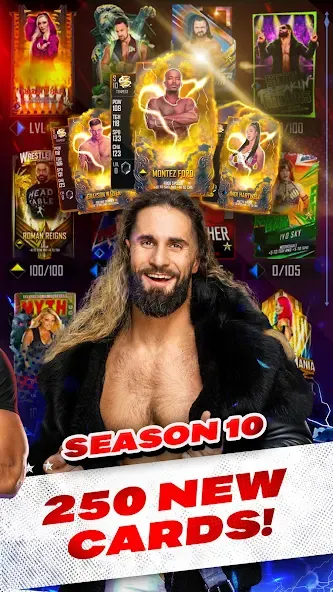 WWE SuperCard - Battle Cards — скриншот 2 WWE SuperCard - Battle Cards — скриншот 2