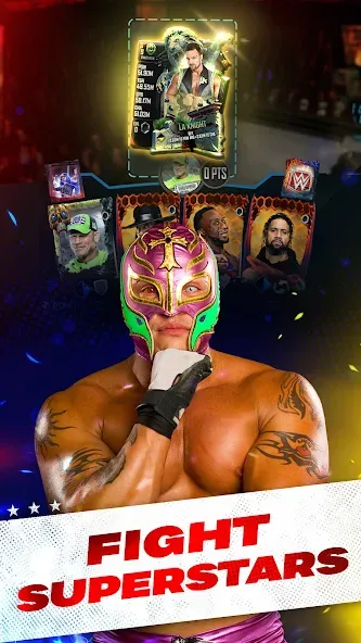 WWE SuperCard - Battle Cards — скриншот 4 WWE SuperCard - Battle Cards — скриншот 4