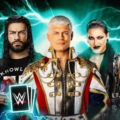Скачать WWE SuperCard - Battle Cards MOD на Андроид — Много денег и карт