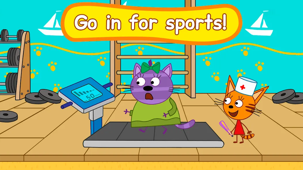 Kid-E-Cats: Animal hospital — скриншот 2