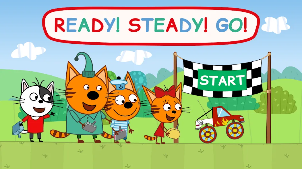 Kid-E-Cats: Kids Monster Truck — скриншот 2 Kid-E-Cats: Kids Monster Truck — скриншот 2