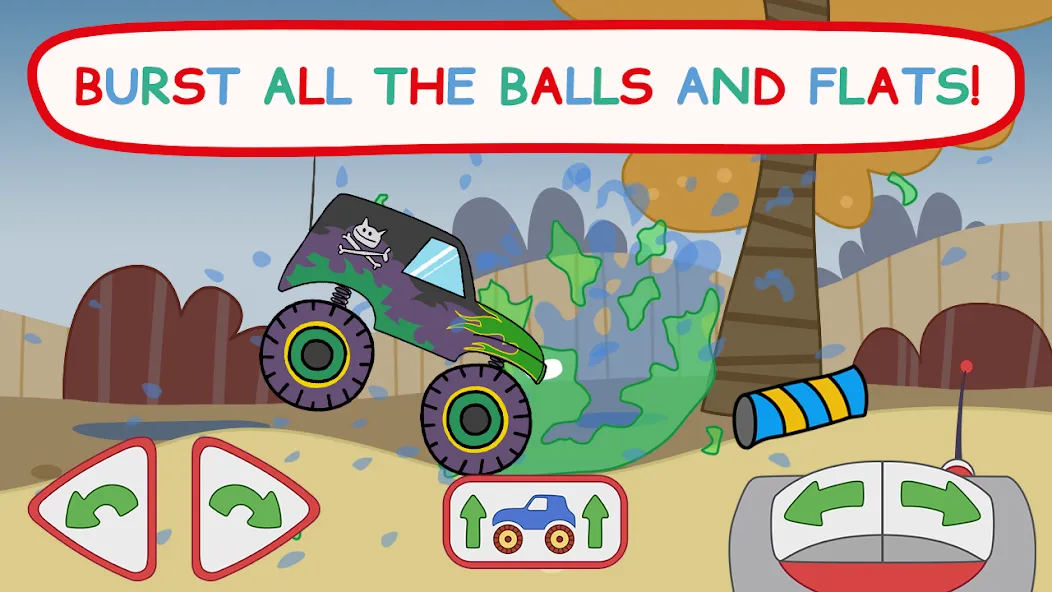 Kid-E-Cats: Kids Monster Truck — скриншот 5