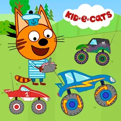 Kid-E-Cats: Kids Monster Truck — МОД Все машины открыты и отключена реклама