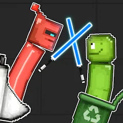 Скачать Battle Sandbox — MOD на Андроид — Много денег