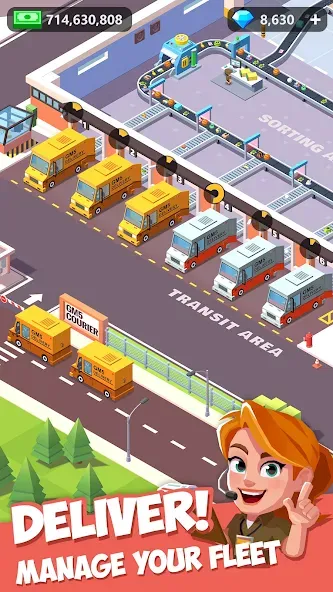 Idle Courier — скриншот 2
