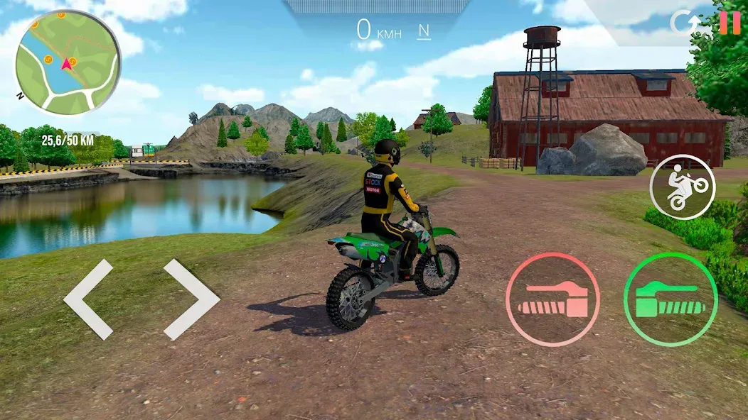 Motorcycle Real Simulator — скриншот 3