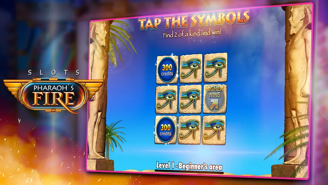Slots - Pharaoh's Fire — скриншот 5