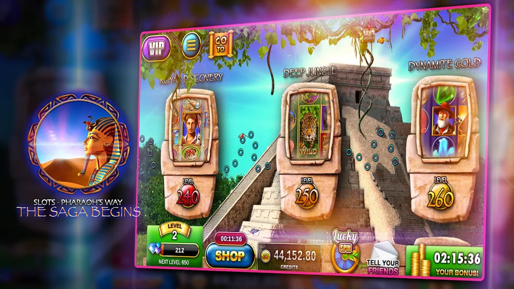 Slots - Pharaoh's Way Casino — скриншот 1