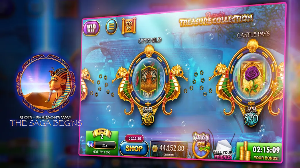 Slots - Pharaoh's Way Casino — скриншот 2