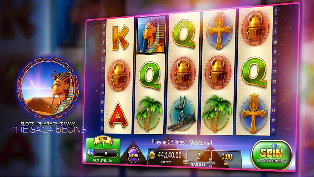 Slots - Pharaoh's Way Casino — скриншот 3
