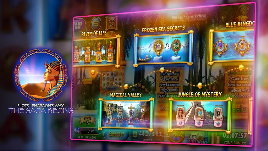 Slots - Pharaoh's Way Casino — скриншот 5