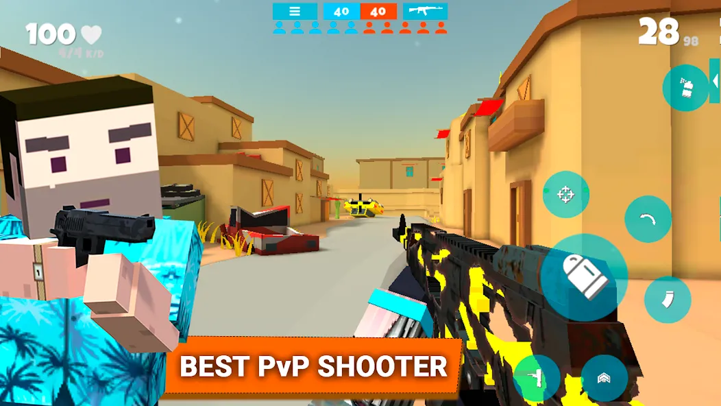 Fan of Guns: FPS Pixel Shooter — скриншот 1