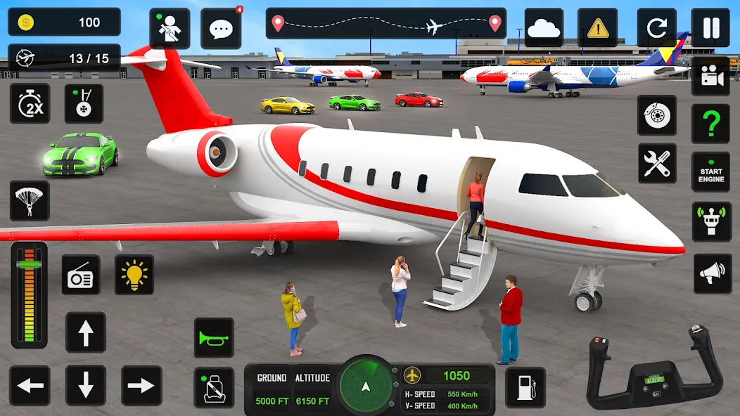 City Pilot Cargo Plane Games — скриншот 2