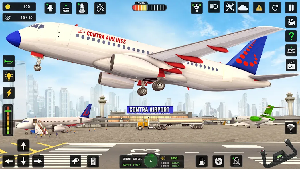 City Pilot Cargo Plane Games — скриншот 4